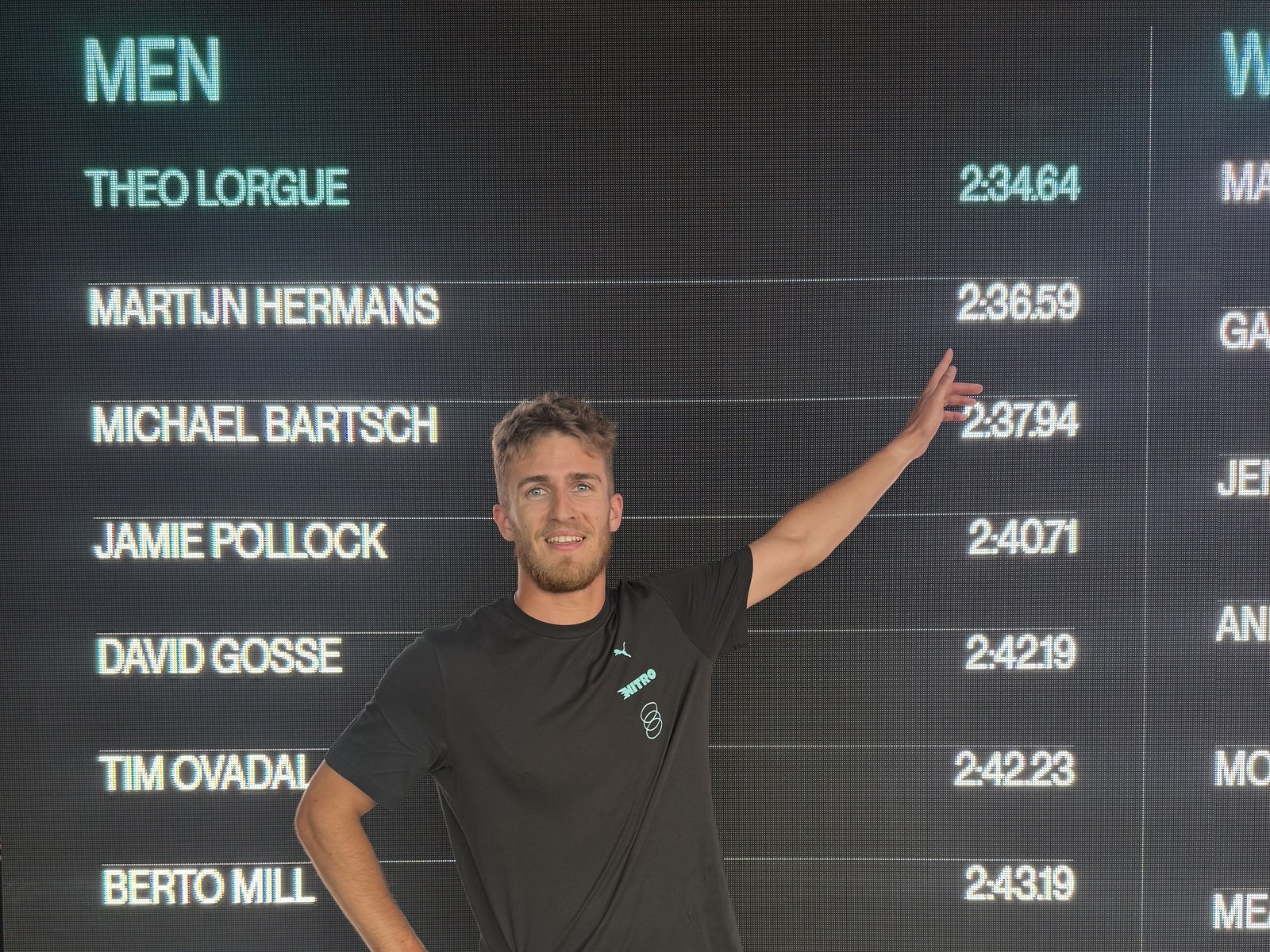FIXT crew athlete at the HYROX leaderboard